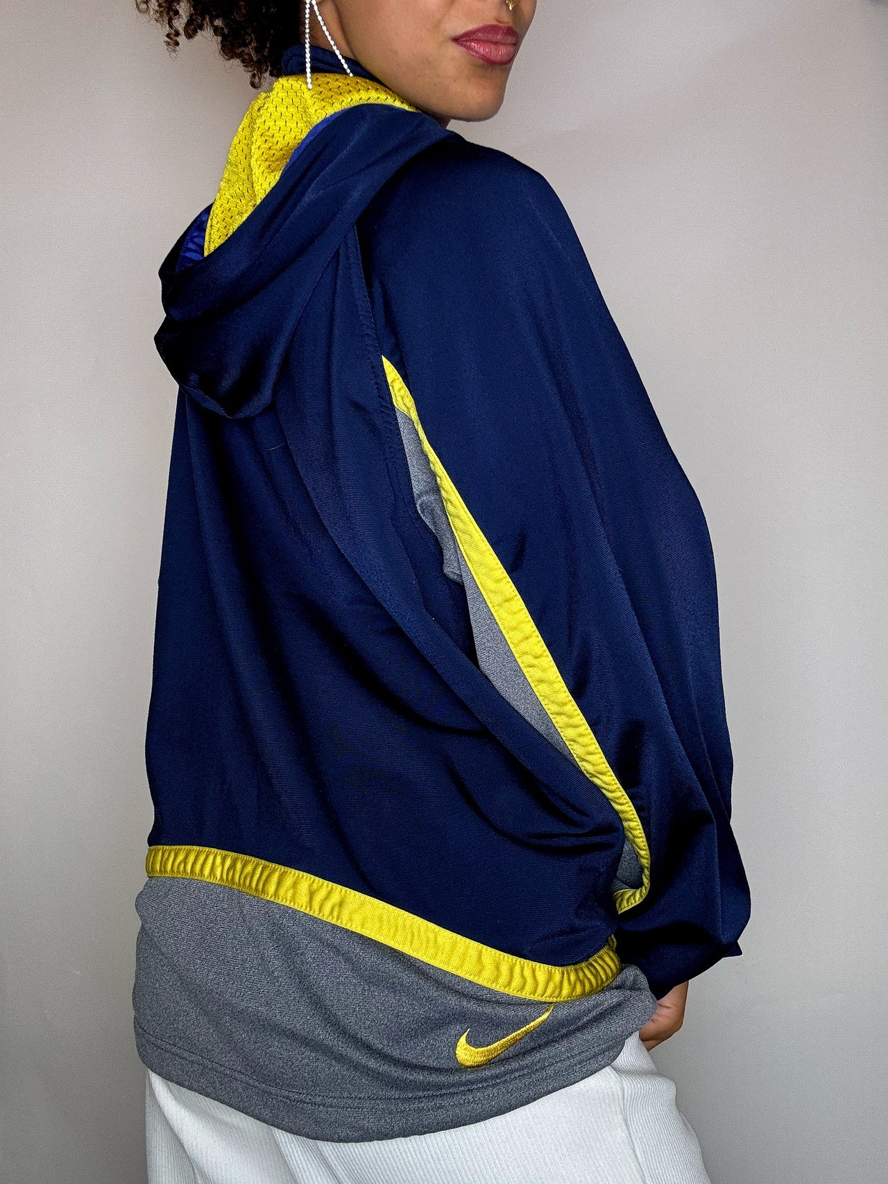 Jacket de sport marine NIKE XL vintage