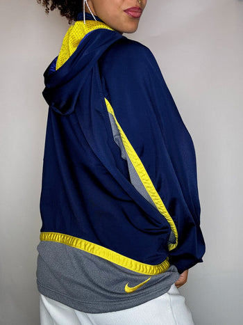 Jacket de sport marine NIKE XL vintage