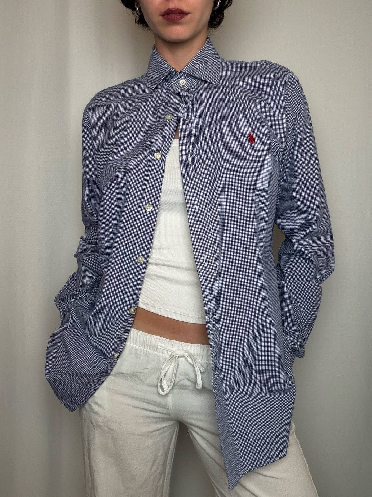 Chemise à carreaux Ralph Lauren L vintage