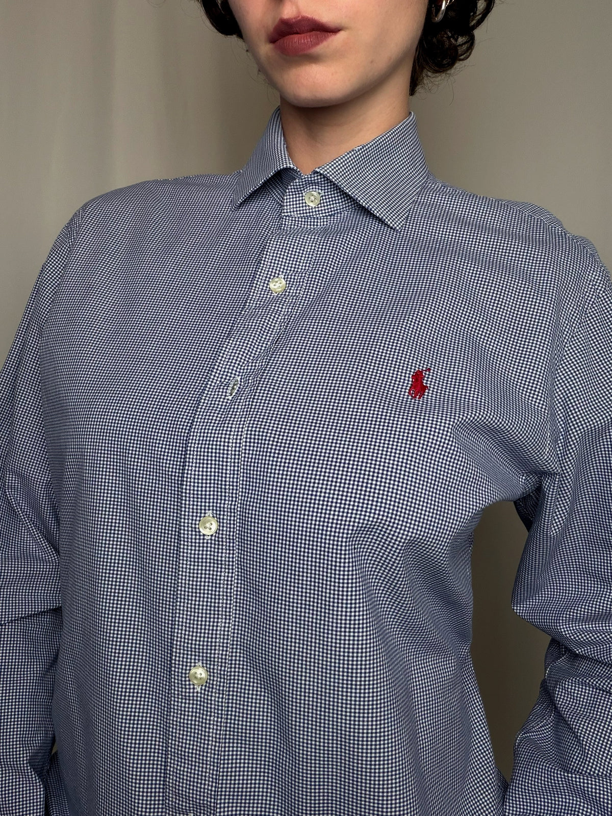Chemise à carreaux Ralph Lauren L vintage