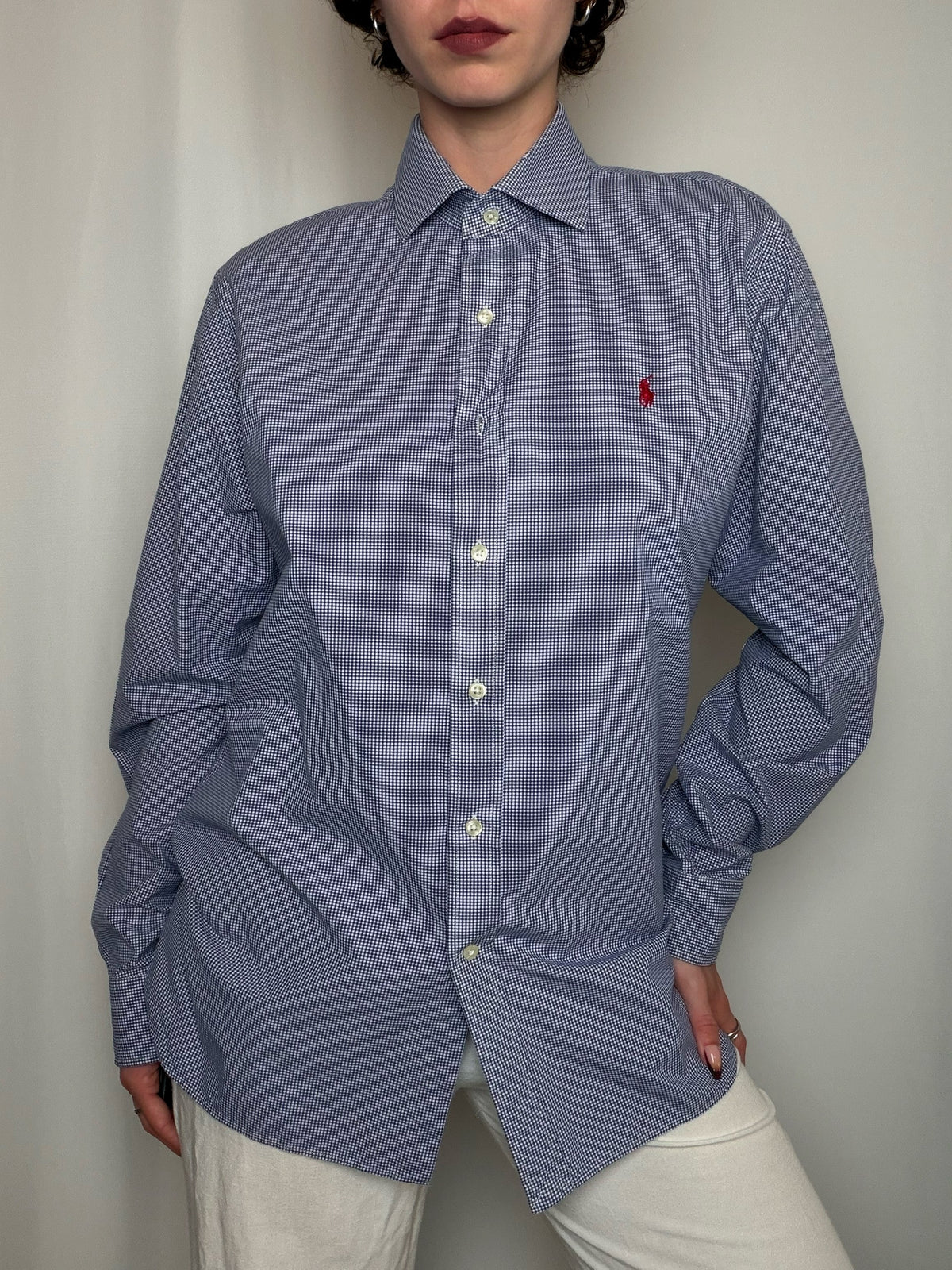 Chemise à carreaux Ralph Lauren L vintage