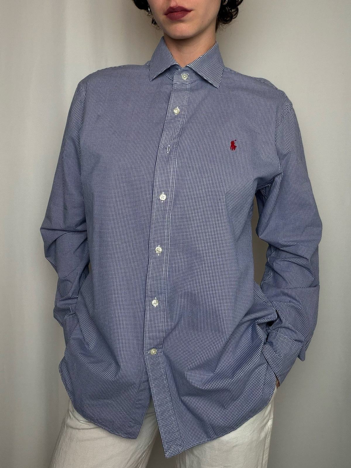 Chemise à carreaux Ralph Lauren L vintage