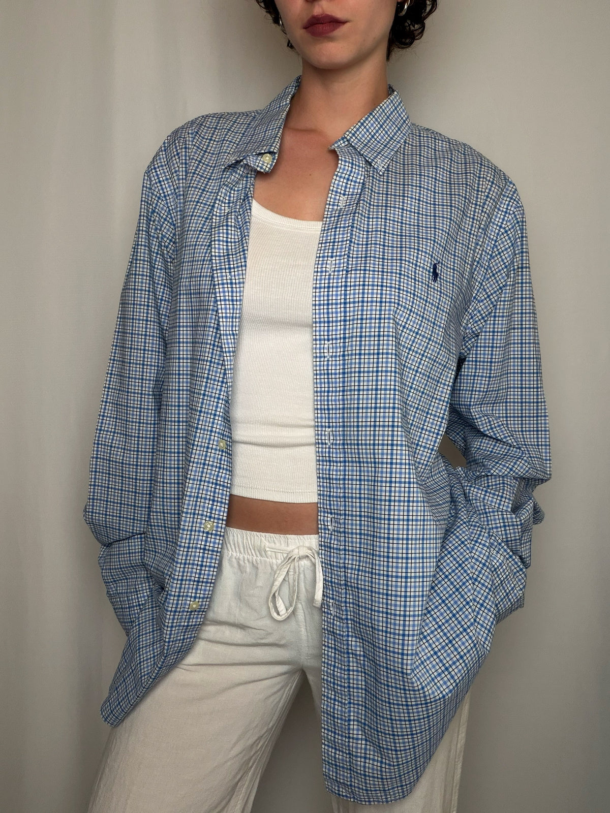 Chemise à carreaux Ralph Lauren XL vintage