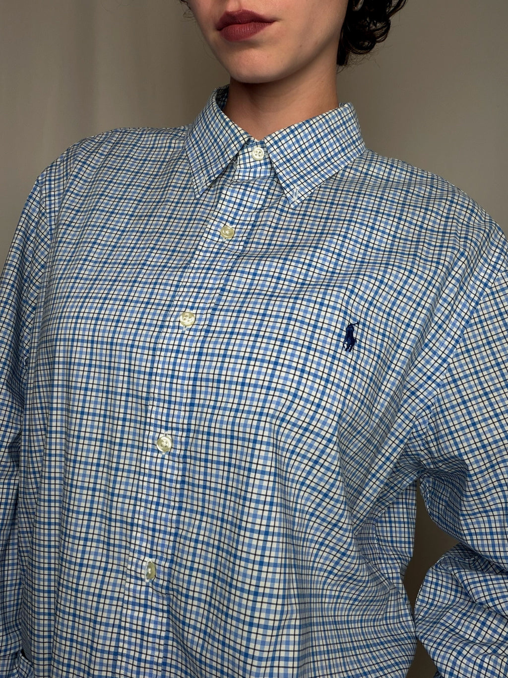 Chemise à carreaux Ralph Lauren XL vintage