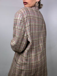 Vintage plaid blazer
