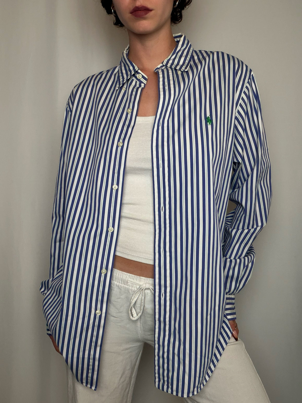Chemise rayée Ralph Lauren L vintage