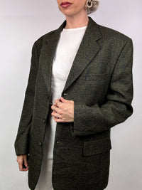 Vintage heather green blazer
