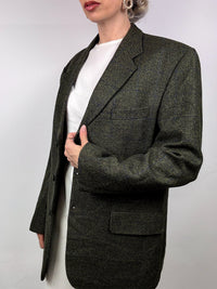 Vintage heather green blazer