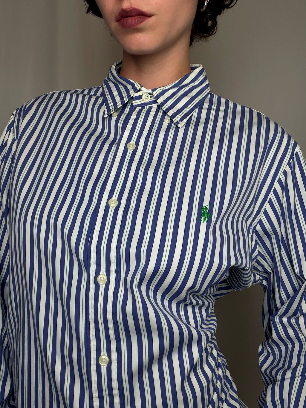 Chemise rayée Ralph Lauren L vintage
