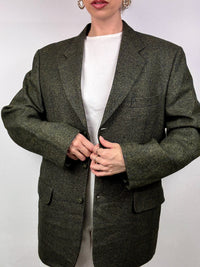Vintage heather green blazer