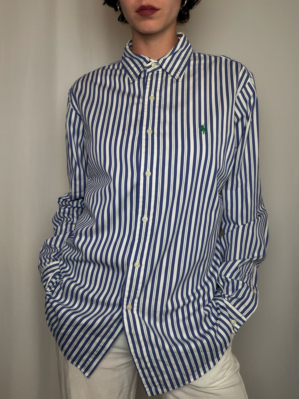 Chemise rayée Ralph Lauren L vintage