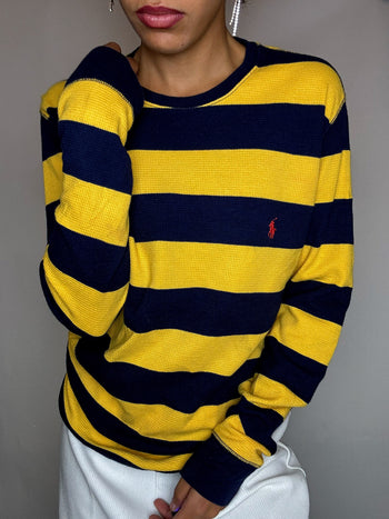 Top rayé RALPH LAUREN M vintage