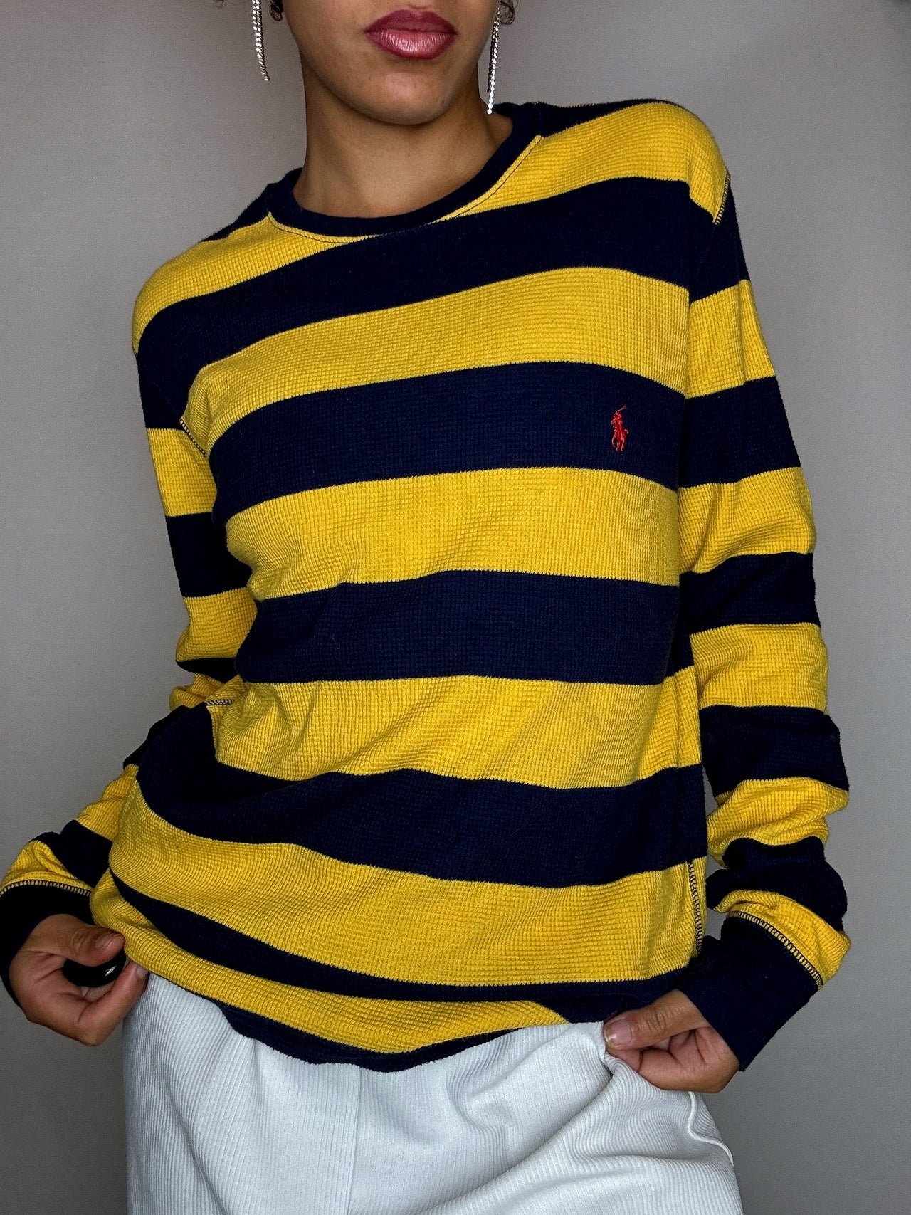 Top rayé RALPH LAUREN M vintage