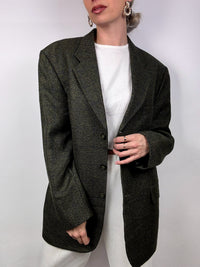 Vintage heather green blazer