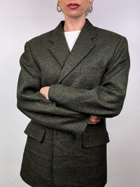 Vintage heather green blazer
