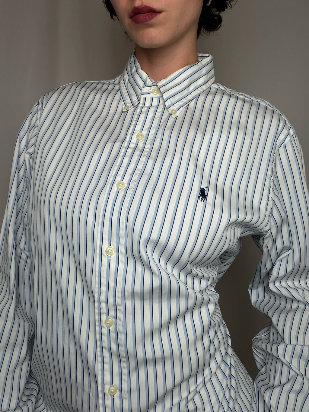 Chemise rayée Ralph Lauren L vintage