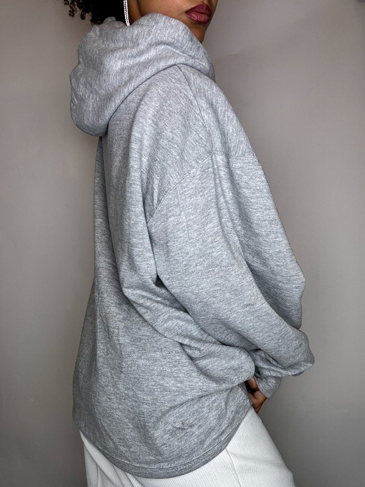 Pull a capuche gris SPARTAN XXL vintage