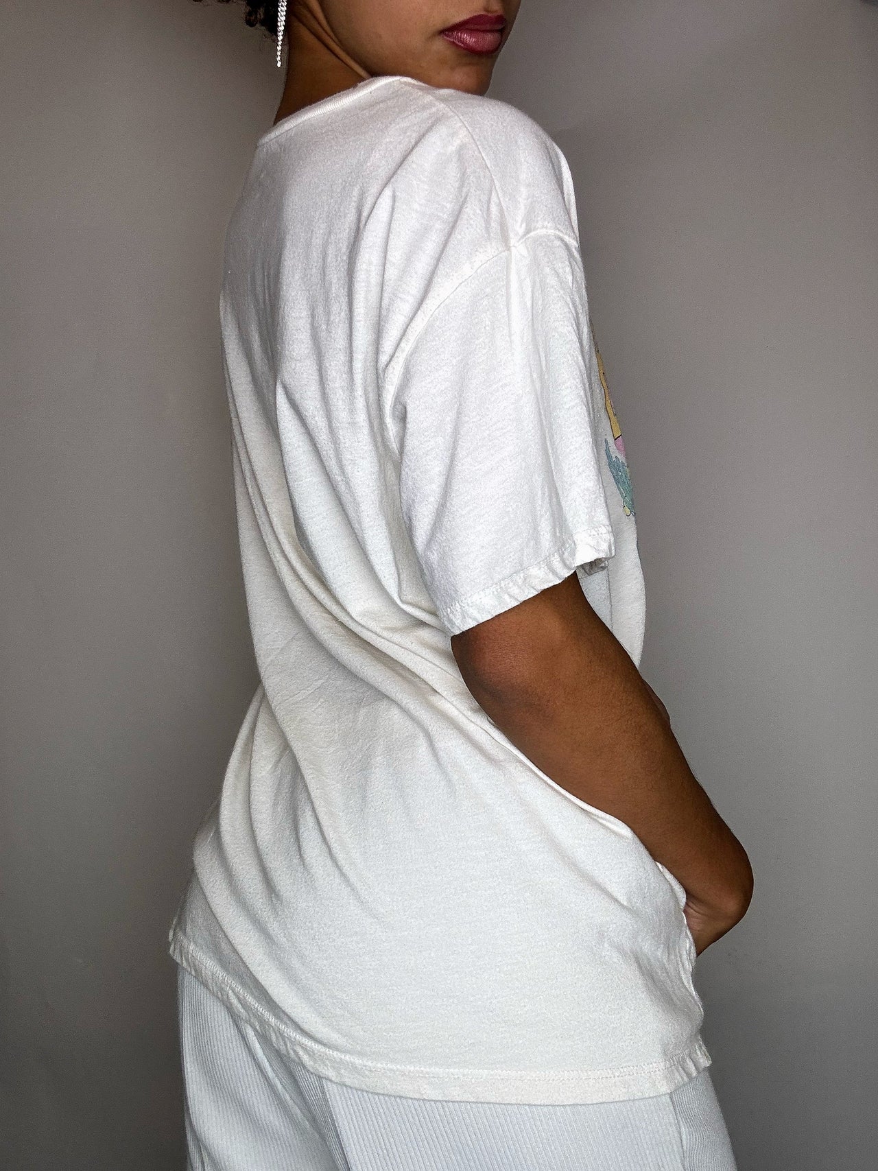 Tee shirt FORD blanc XXL vintage