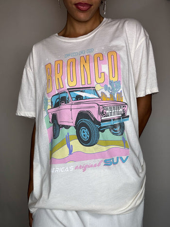 Tee shirt FORD blanc XXL vintage