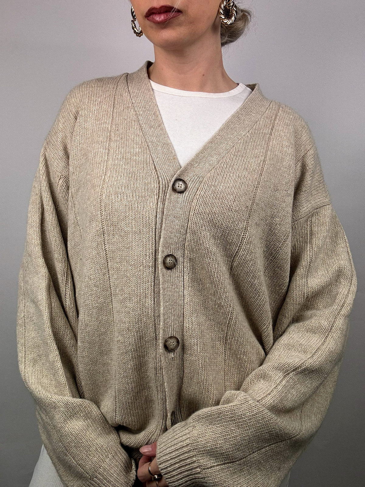 Vintage button cardigan