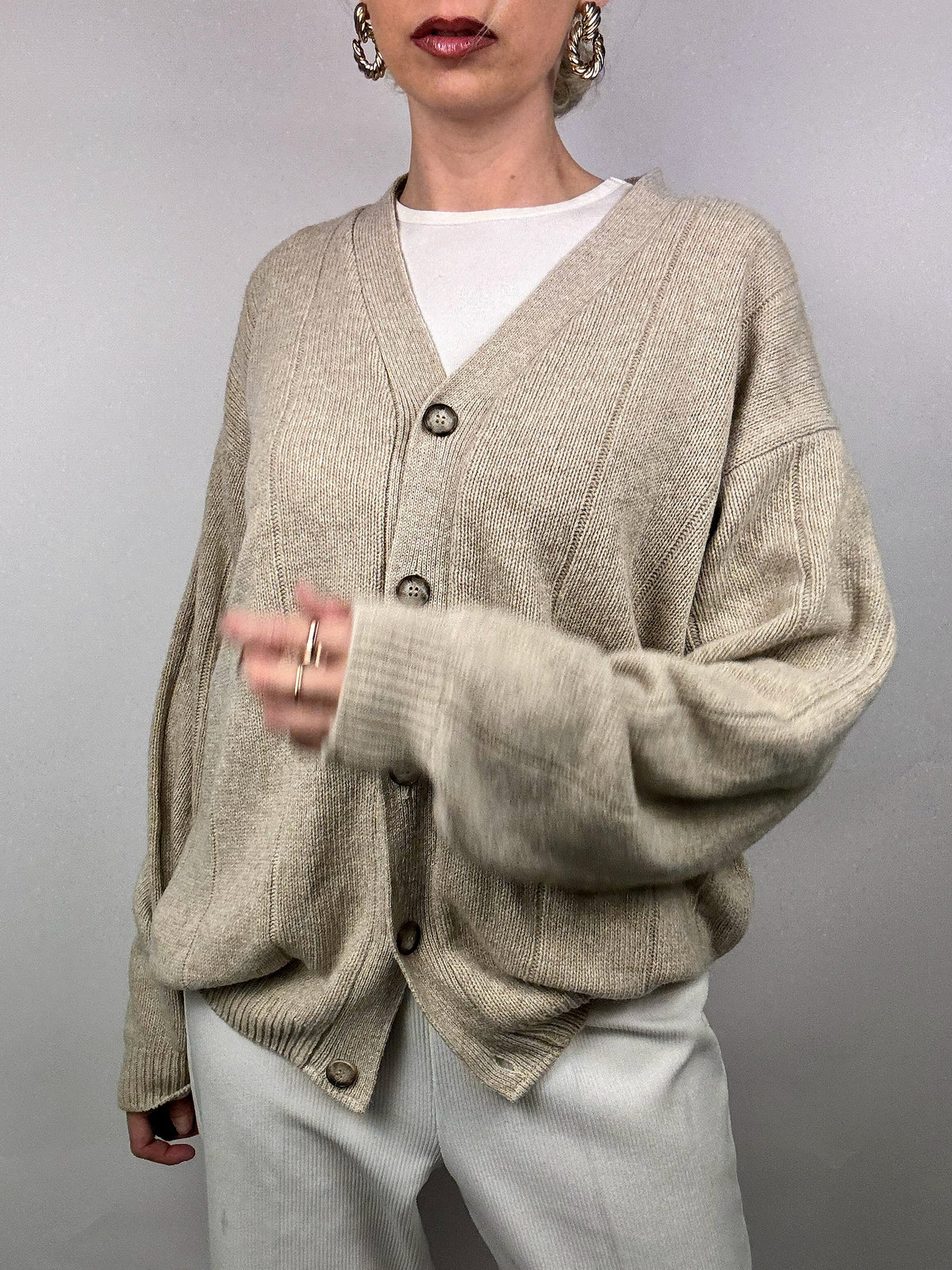 Vintage button cardigan