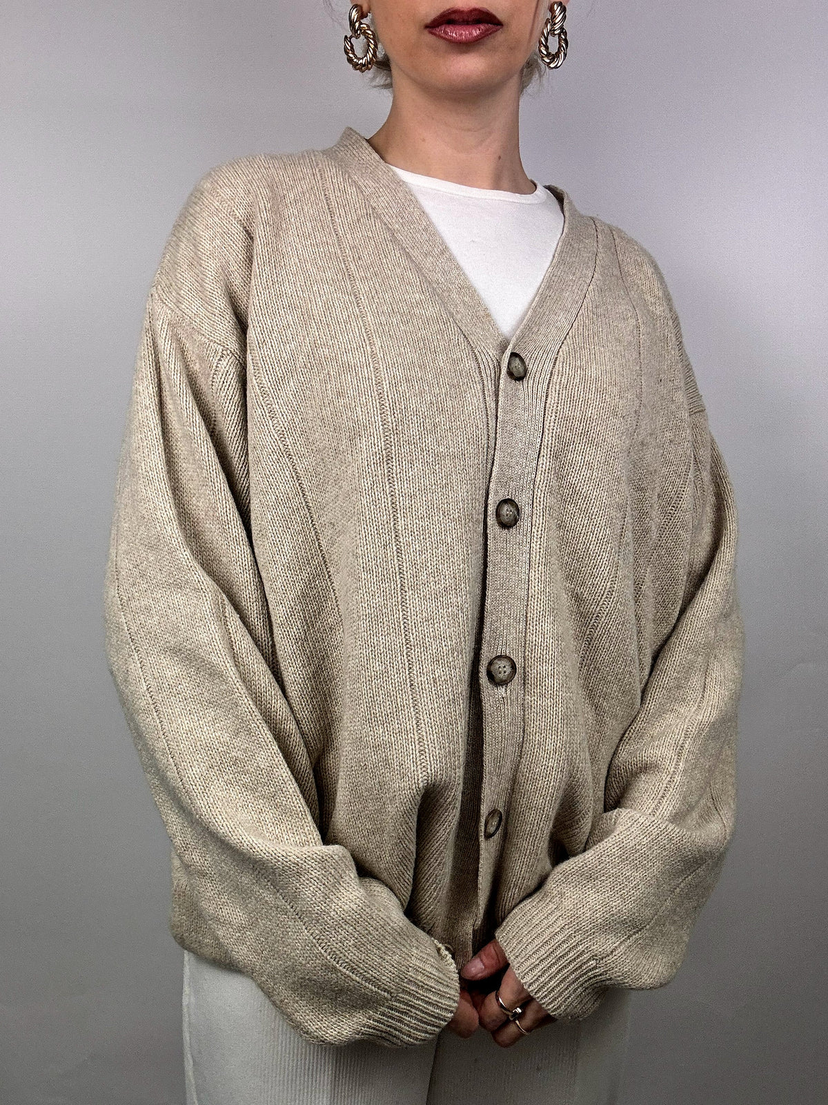 Vintage button cardigan