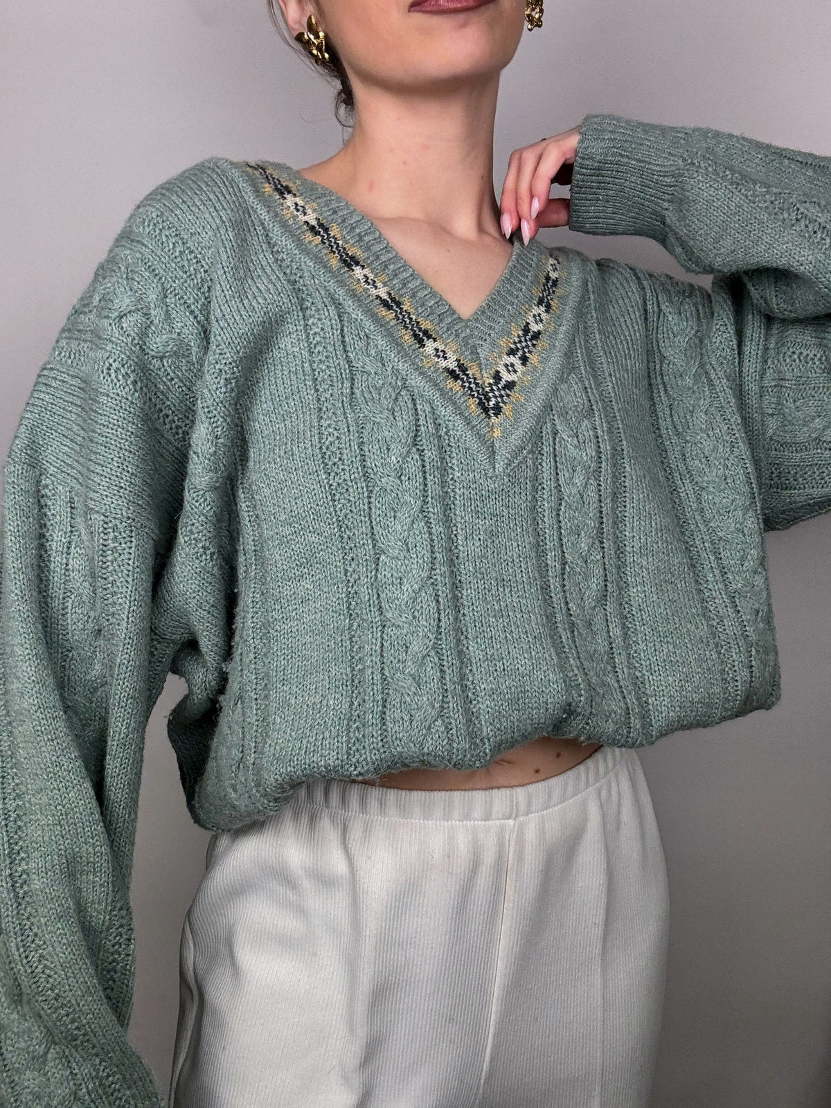 Nike gray vintage American sweatshirt