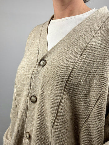 Cardigan à bouton vintage