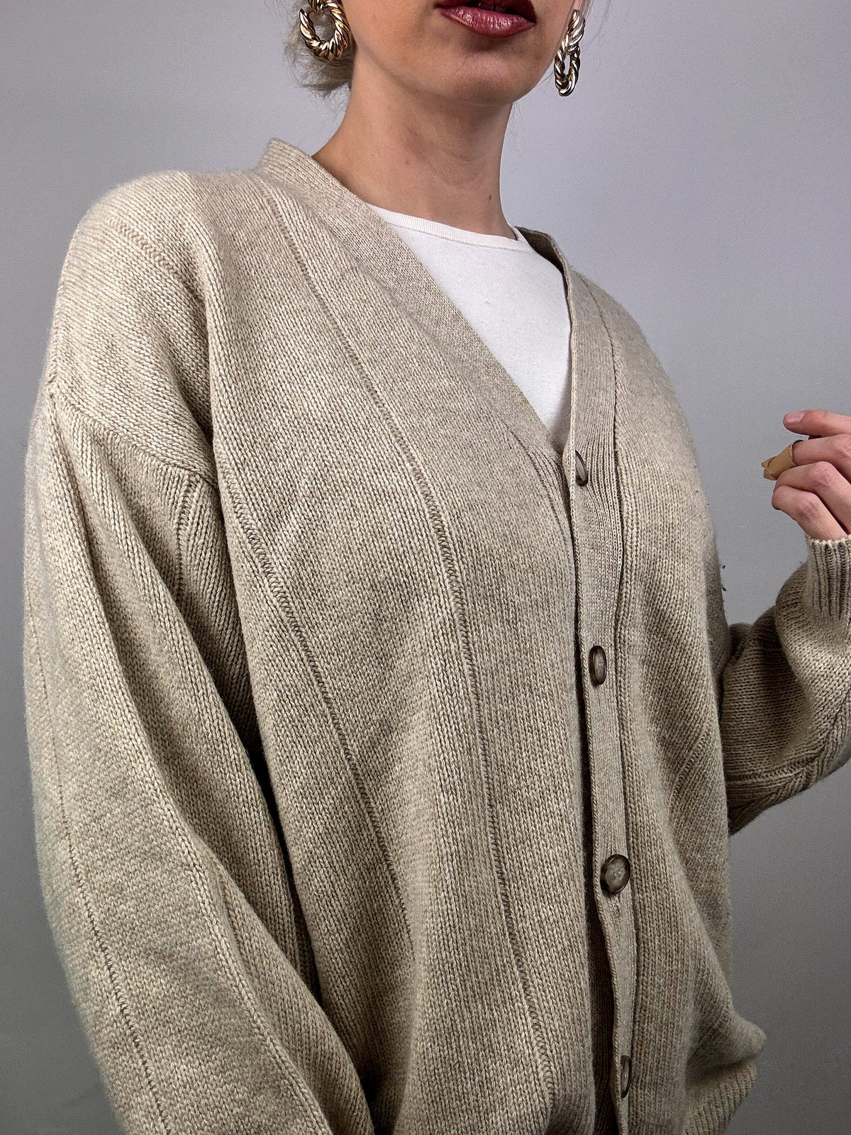 Vintage button cardigan