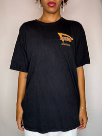 Tee shirt IN AND OUT NOIR L vintage