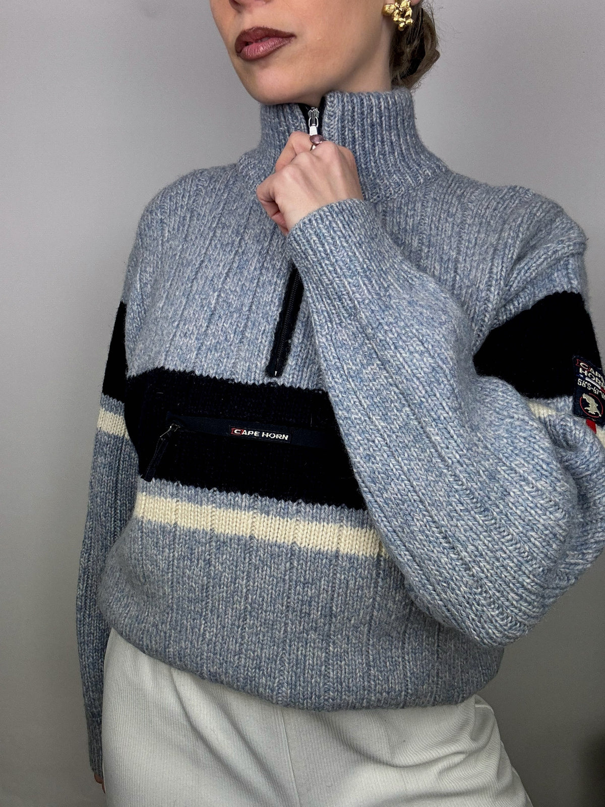 Nike gray vintage American sweatshirt