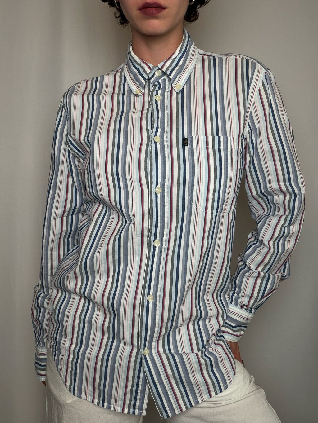 Chemise rayée malboro classics M vintage