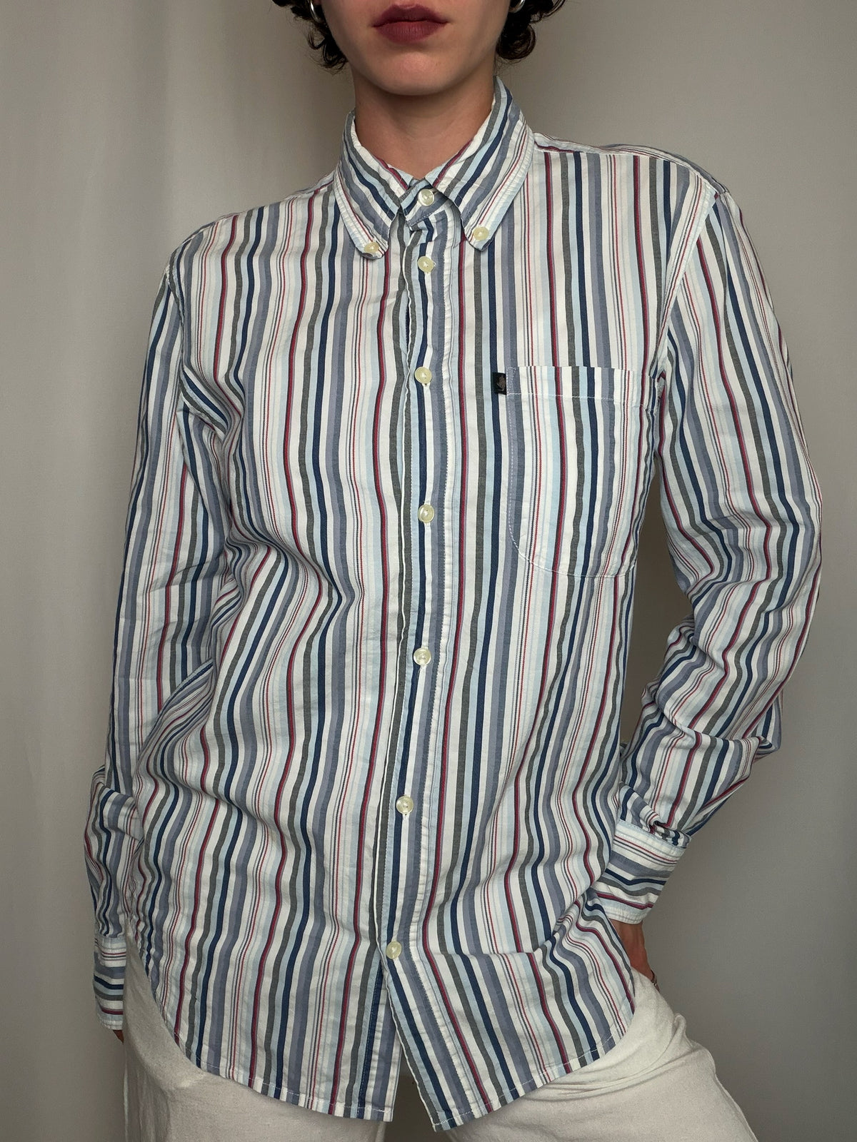 Chemise rayée malboro classics M vintage