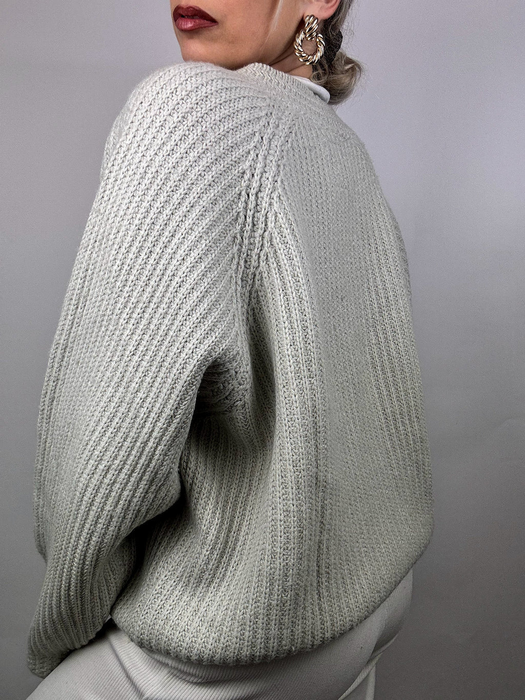 Vintage pocket knit cardigan