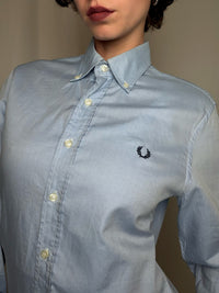 Chemise bleue Fred Perry M vintage