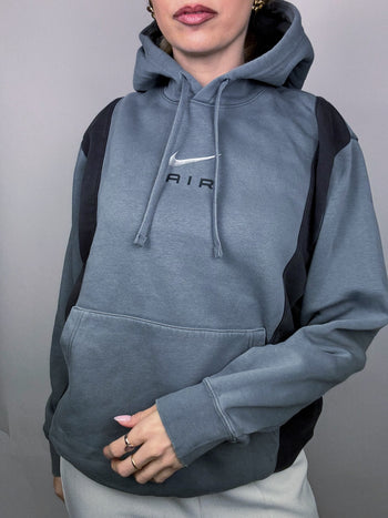 NIKE L Vintage Dunkelgrauer Hoodie