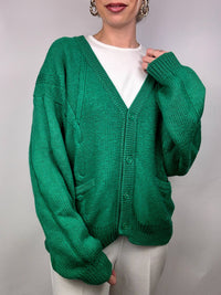 Vintage pocket knit cardigan