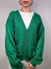 Vintage pocket knit cardigan