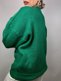 Vintage pocket knit cardigan