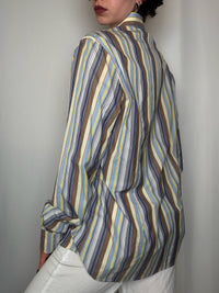 Chemise rayée L vintage