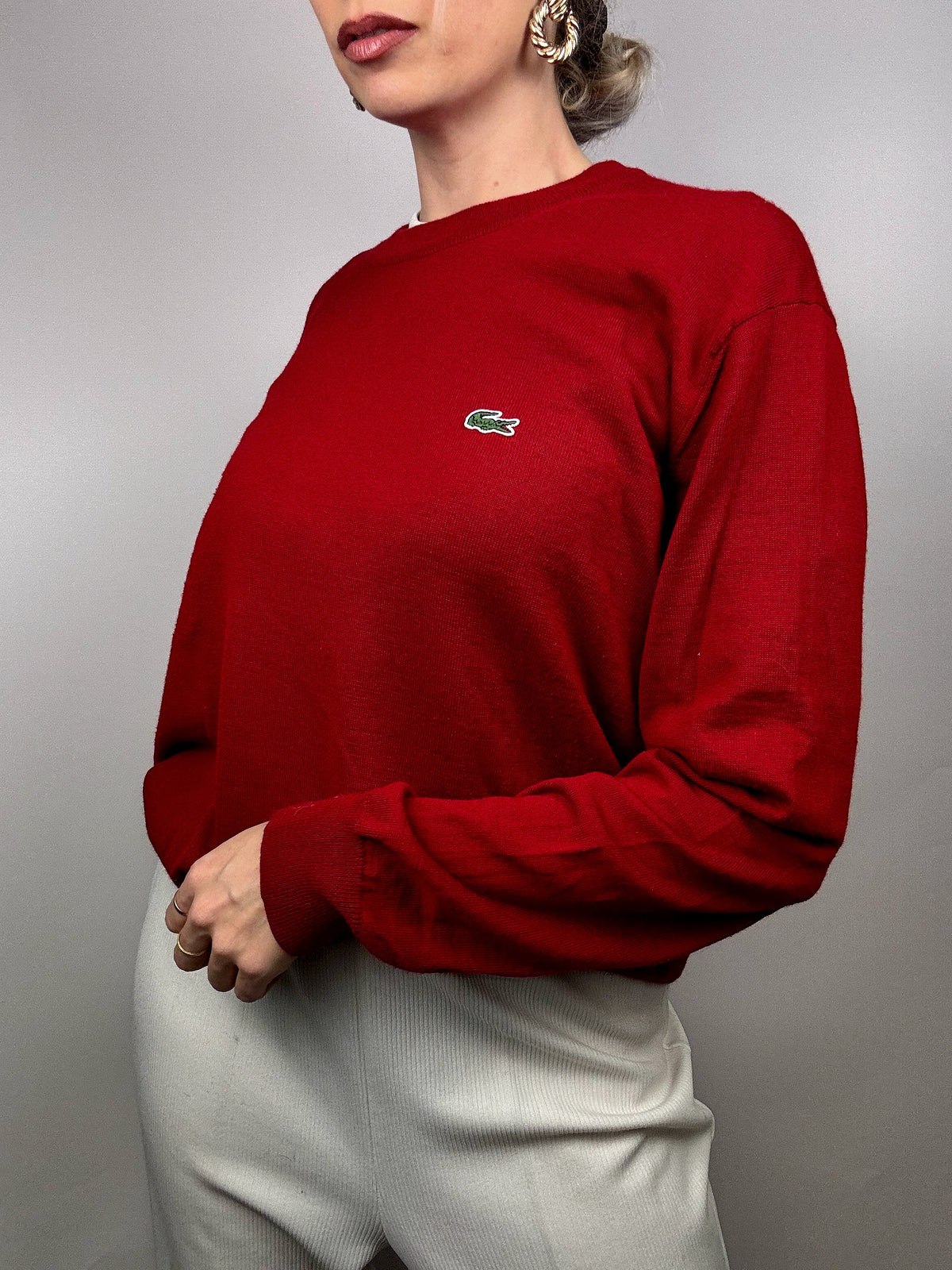 Vintage LACOSTE knitted sweater
