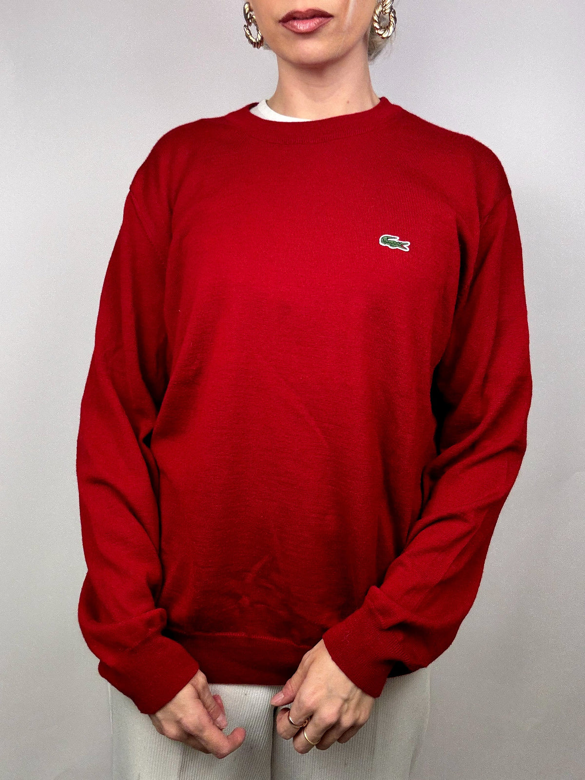 Vintage LACOSTE knitted sweater