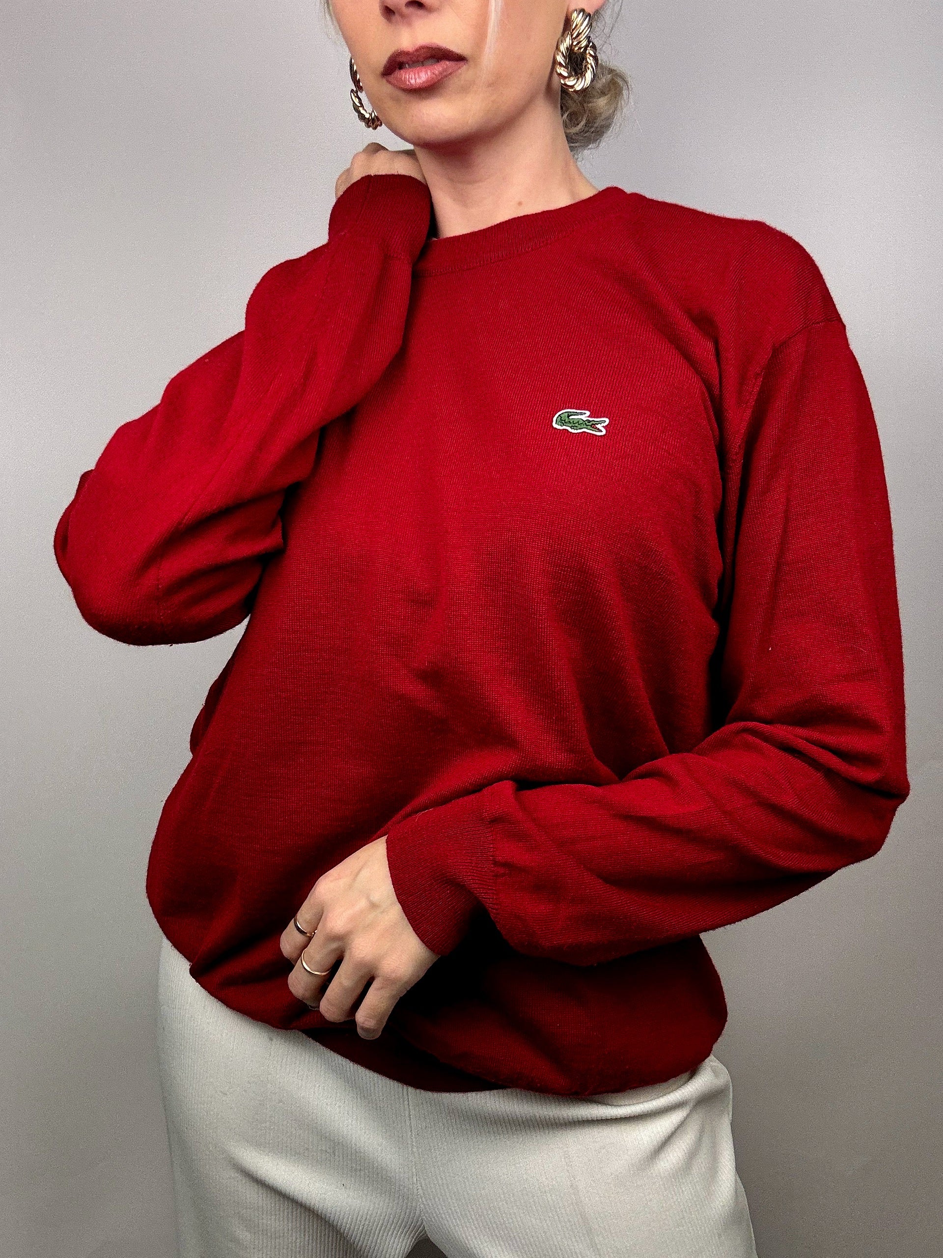 Vintage LACOSTE knitted sweater