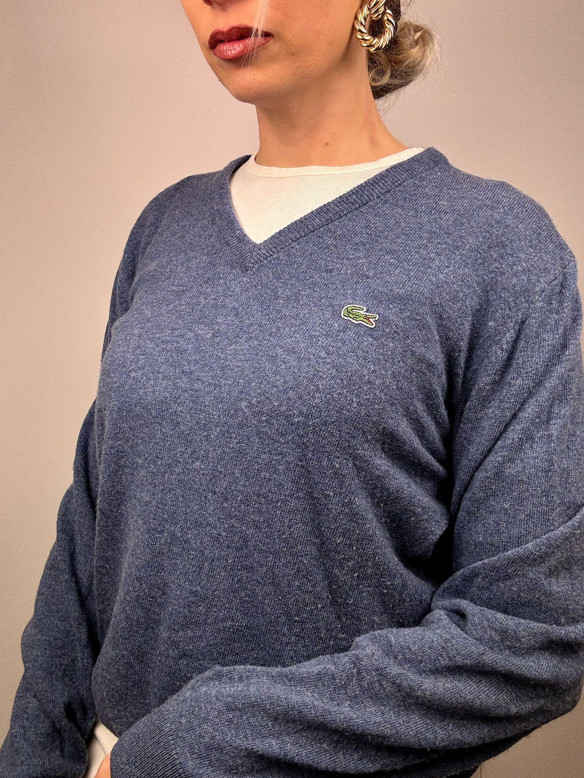 Vintage LACOSTE wool sweater