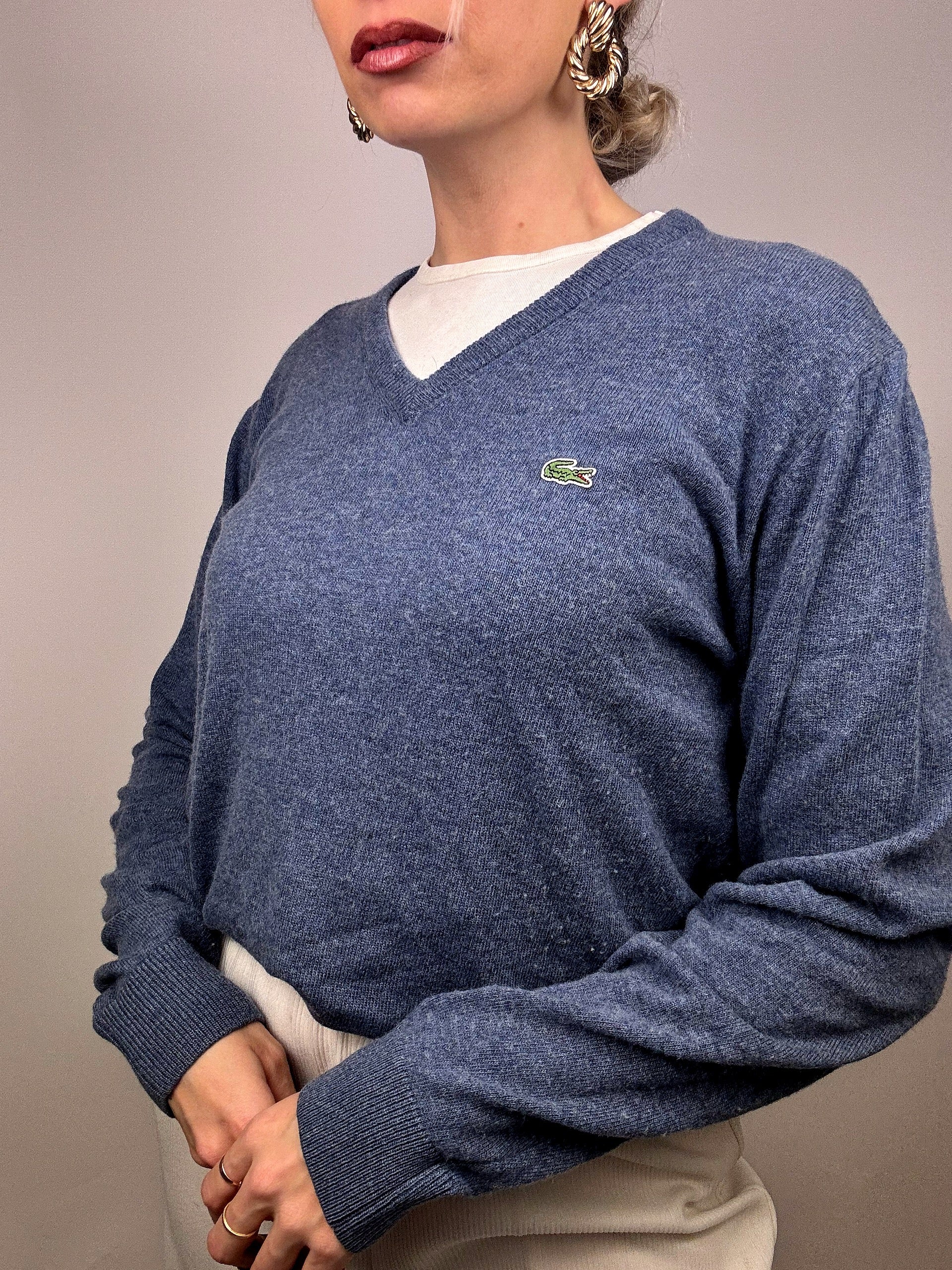 Vintage LACOSTE wool sweater