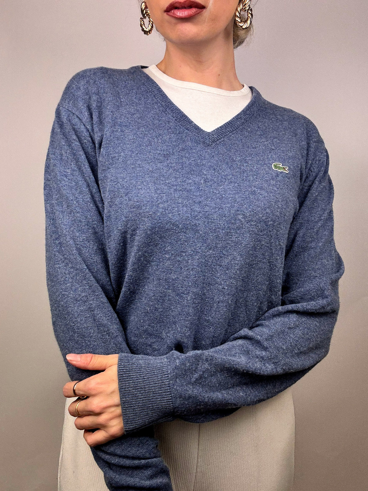 Vintage LACOSTE wool sweater
