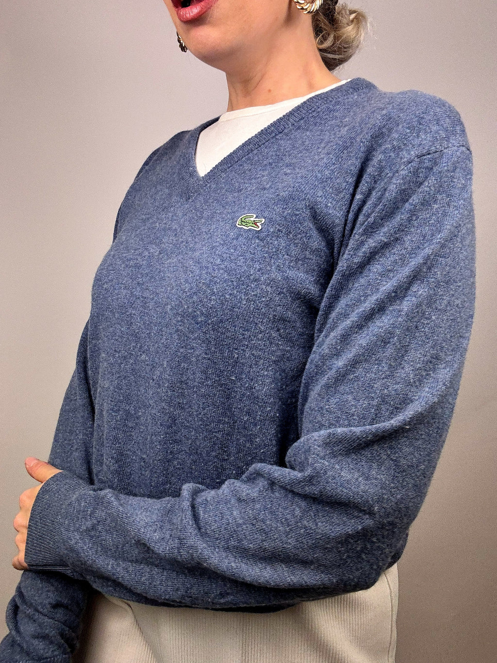 Vintage LACOSTE wool sweater