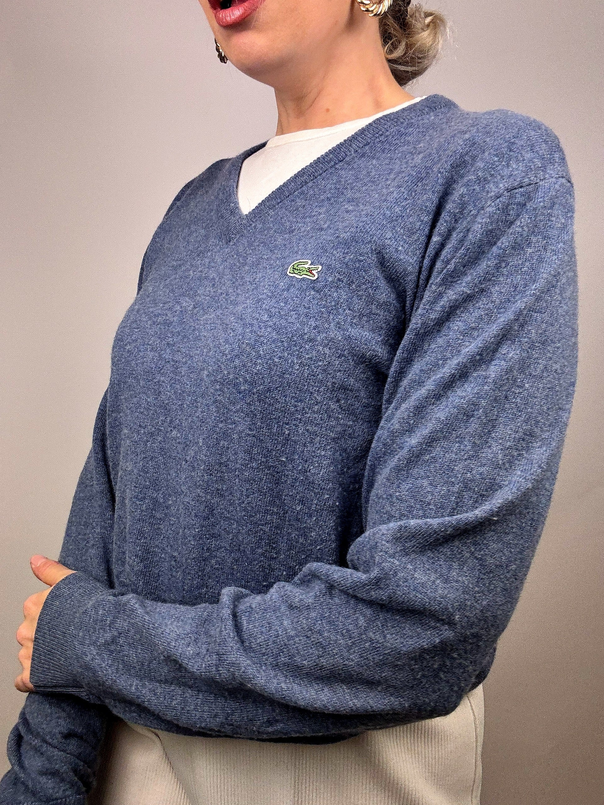 Vintage LACOSTE wool sweater