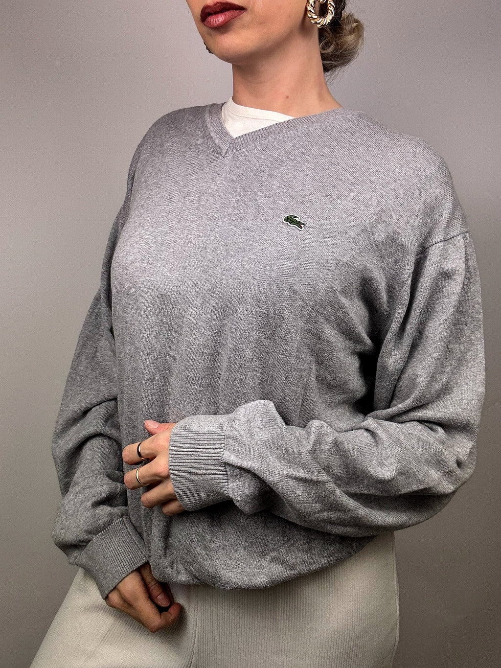Vintage LACOSTE knitted sweater