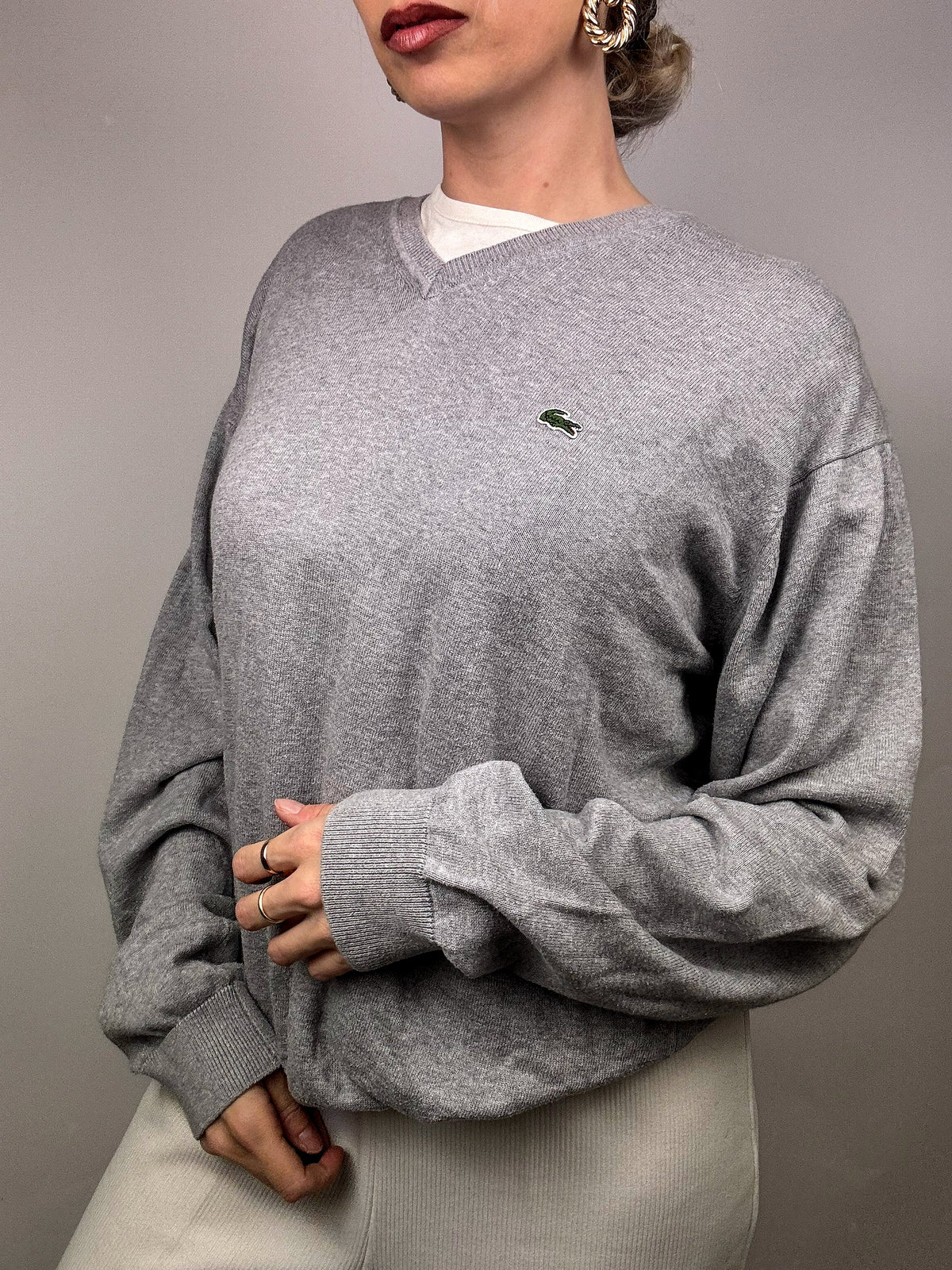 Vintage LACOSTE knitted sweater